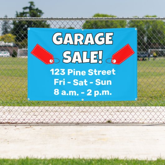 カスタムGARAGE SALE！バナー 横断幕 (インサイチュ)