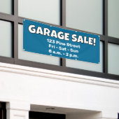 カスタムGARAGE SALE!バナー 横断幕 (ビルの外側)