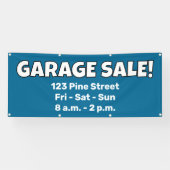 カスタムGARAGE SALE!バナー 横断幕 (横)