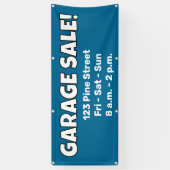 カスタムGARAGE SALE!バナー 横断幕 (縦)