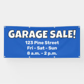 カスタムGARAGE SALE！バナー 横断幕 (横)