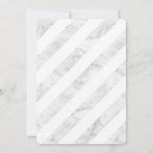 カスタムGAVINグモダンレイ金ゴールド用のバーフェイク(ユダヤ教の)バル・ミツバー 招待状 (裏面)