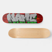 カスタムGRAFFITI SKATEBOARD *ご注文は下記メール!* スケートボード (横)