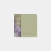 カスタムGreen Marble Office Post It Notes ポストイット (正面)