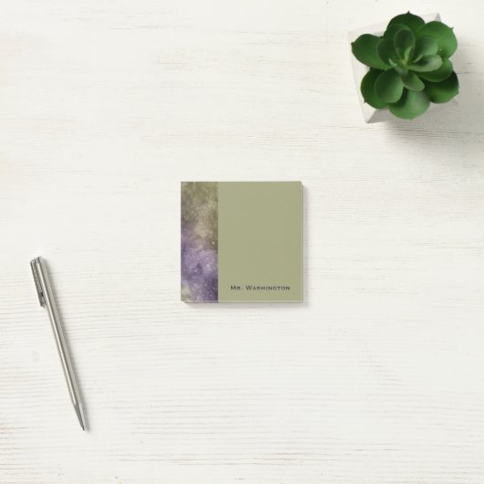 カスタムGreen Marble Office Post It Notes ポストイット (オフィス)
