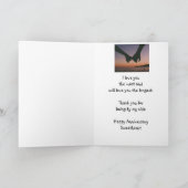 カスタムHappy Anniversary Sweetheart Love you カード (内部)