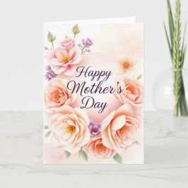 カスタムHappy Mother's Day Card - パーソナライズされた カード