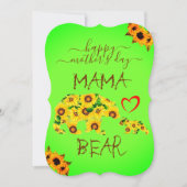カスタムHappy Mothers Day MAMA BEARひまわりママ (正面)