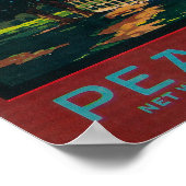 カスタムHouse Pear Create LabelMonterey, CA ポスター (角)