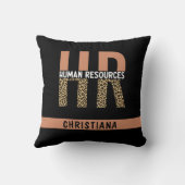 カスタムHR人事人事人事人事人事人事人事人事人事人事人事人事印刷HRギフト クッション (裏面)