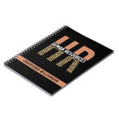 カスタムHR人事人事人事人事人事人事人事人事人事人事人事人事印刷HRギフト ノートブック (左側)