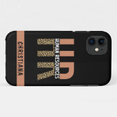 カスタムHR人事人事人事人事人事人事人事人事人事人事人事人事印刷HRギフト Case-Mate iPhoneケース (裏面(横))