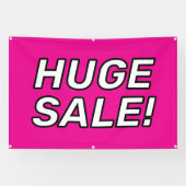 カスタムHUGE SALE! バナー 横断幕 (横)