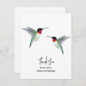 カスタムHummingbirdノートカード ノートカード (正面/裏面)