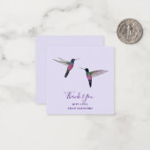 カスタムHummingbirdノートカード ノートカード (正面/裏面インサイチュ)