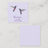 カスタムHummingbirdノートカード ノートカード (正面/裏面)