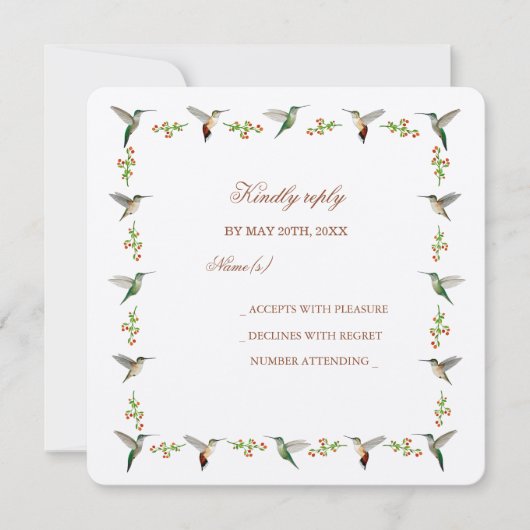 カスタムHummingbirdフレームメモ帳 (正面)