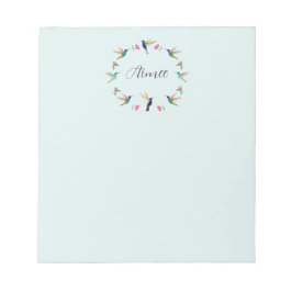 カスタムHummingbirdメモ帳 ノートパッド