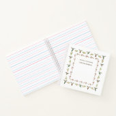 カスタムHummingbirdメモ帳 ノートブック (内部)