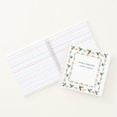 カスタムHummingbirdメモ縁ど帳 ノートブック (内部)