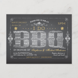 カスタムIはBBQの郵便はがきをします インビテーションポストカード