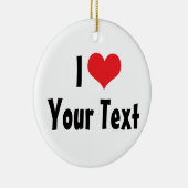 カスタムIラブオーナメント セラミックオーナメント (右)