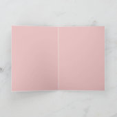 カスタムI愛あおもしろいなたのバレンタイン引用文ハート カード (内部)