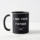 カスタムI AM YOUR PATHER Swards Lightsabers クール マグカップ (左)