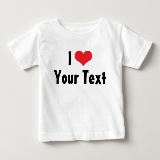 カスタムI Love Tシャツ (正面)