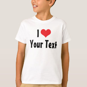 カスタムI Love Tシャツ