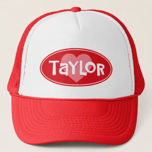 カスタムI Love TAYLOR キャップ