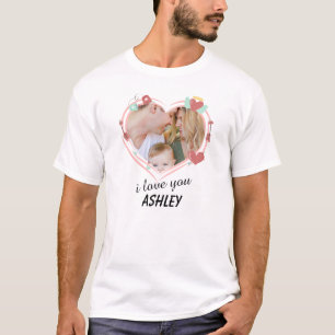 カスタムI Love You Tシャツ