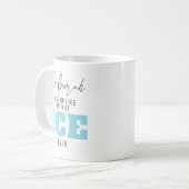 カスタムICE抗議コーヒー コーヒーマグカップ (正面左)