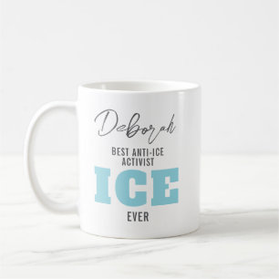 カスタムICE抗議コーヒー コーヒーマグカップ