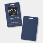 カスタムIDバッジ印刷パーソナライズされた従業員ID バッジ (正面&裏面)