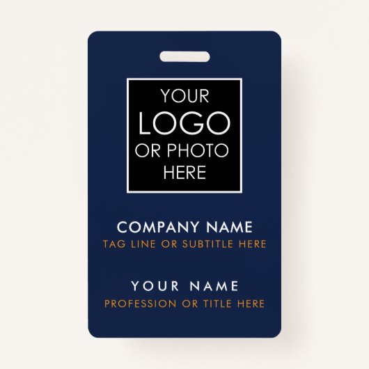 カスタムIDバッジ印刷パーソナライズされた従業員ID バッジ (正面)