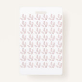 カスタムIDバッジ | 作業パーソナライズされたアクセス バッジ (正面)