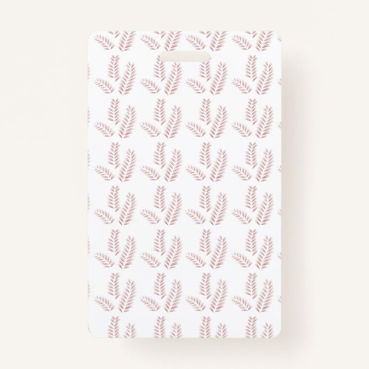 カスタムIDバッジ | 作業パーソナライズされたアクセス バッジ (裏面)