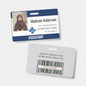 カスタムIDバッジ | 作業パーソナライズされたIDカード バッジ (正面＆裏面)