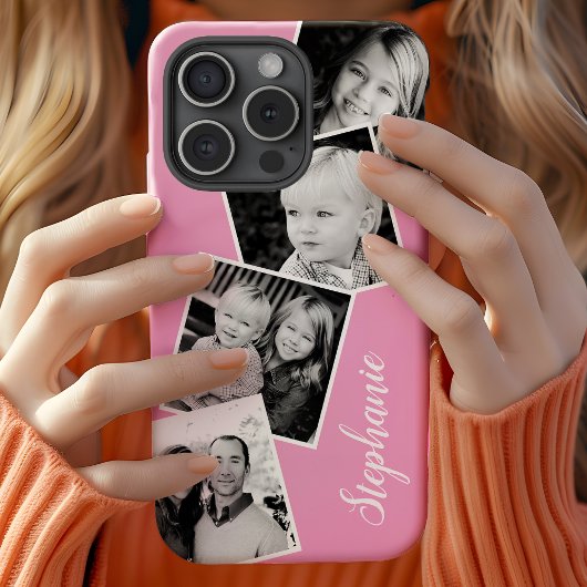カスタムInstagramフォトコラージュ 名前入り Case-Mate iPhoneケース