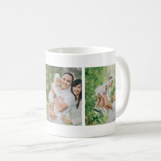 カスタムInstagramフォトコーヒーマグ コーヒーマグカップ (正面右)