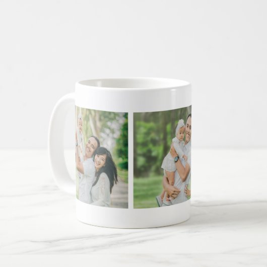 カスタムInstagramフォトコーヒーマグ コーヒーマグカップ (正面左)