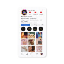 カスタムInstagram名刺 | ソーシャルメディアQR