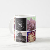 カスタムInstagram 8 Photo Mag コーヒーマグカップ (正面左)