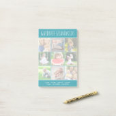 カスタムInstagram 9 Photo Collage ポストイット (デスク上)