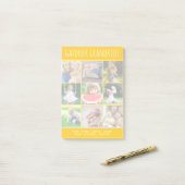 カスタムInstagram 9 Photo Collage ポストイット (デスク上)