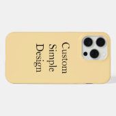 カスタムiPhoneケース シンプル オーダーメイド iPhoneケース (裏面横)