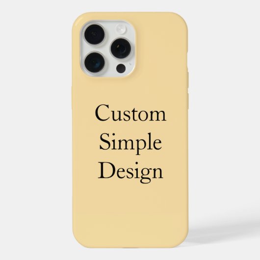 カスタムiPhoneケース シンプル オーダーメイド iPhoneケース (裏面)