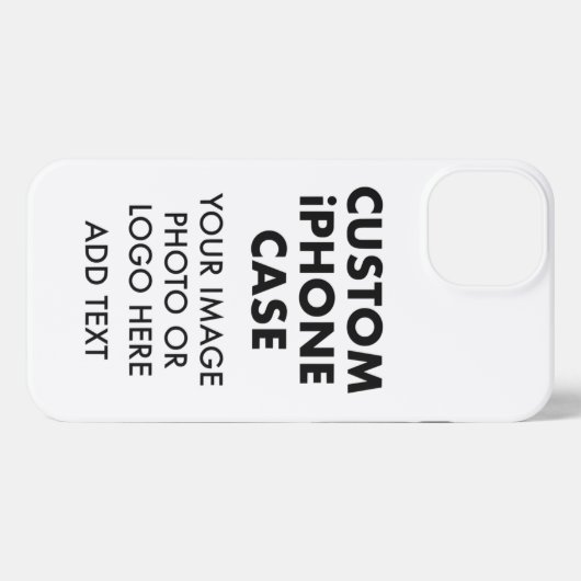 カスタムiPHONEパーソナライズされた 13バジェットケース iPhoneケース (裏面横)