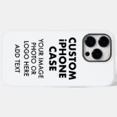 カスタムiPHONEパーソナライズされた 14 PRO MAXタフなケース Case-Mate iPhoneケース (裏面 (横))